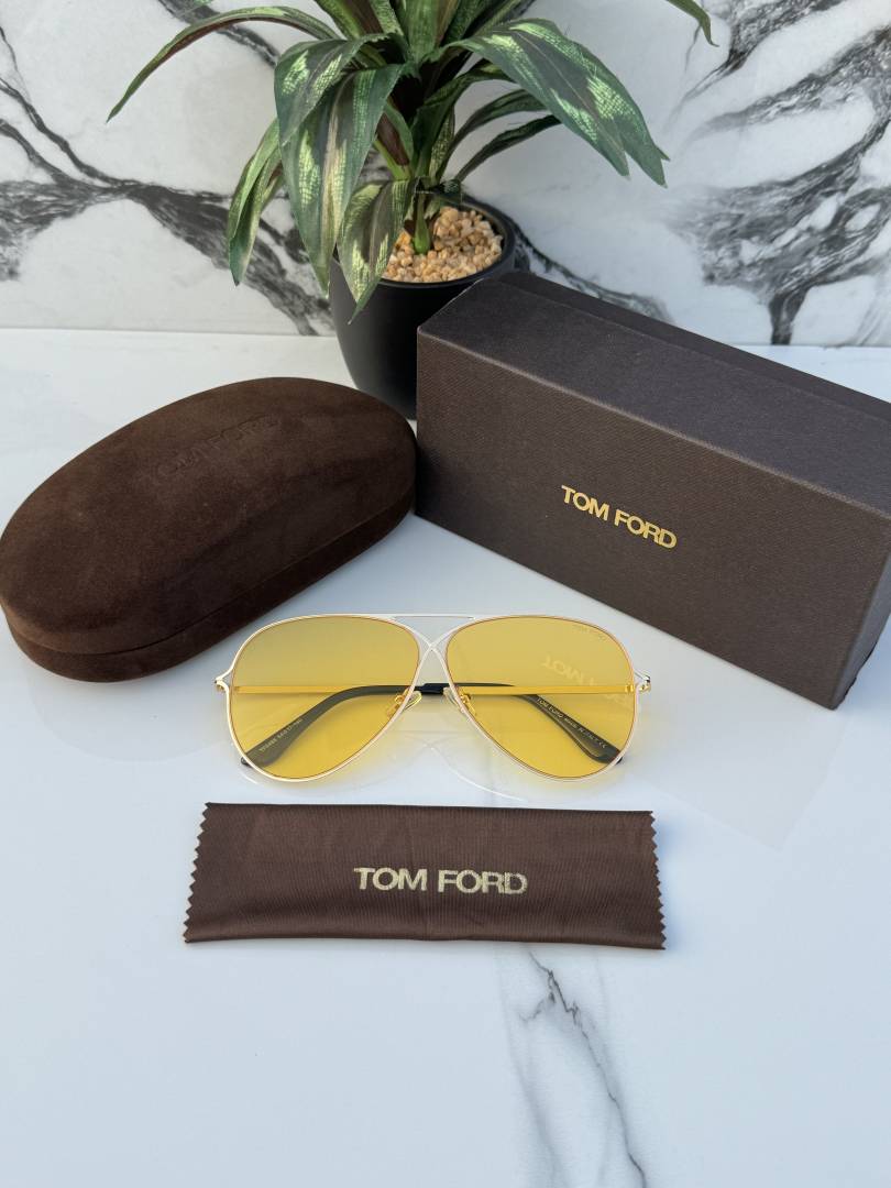 tom forr aviator gold yellow
