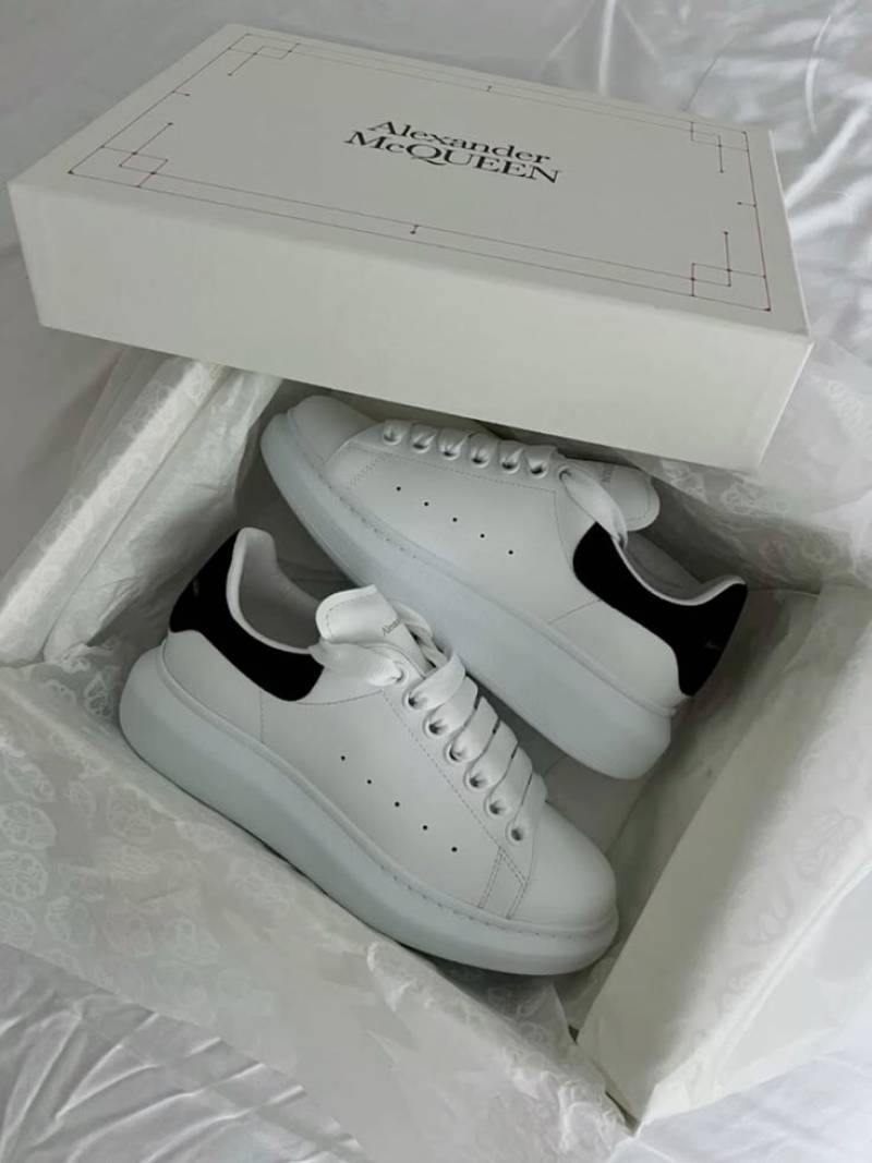 Alexender MCqueen Premium White Sneaker--sale