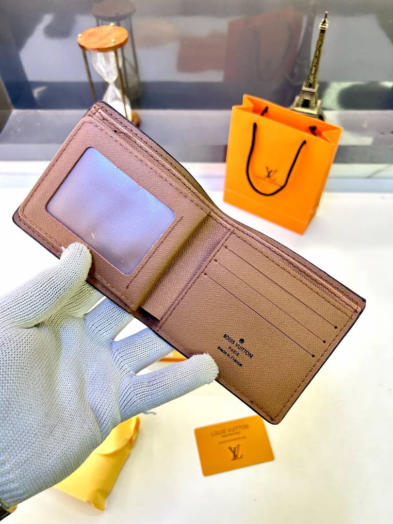 Lv_Loui Brown Premium Quality Wallet Fa 877