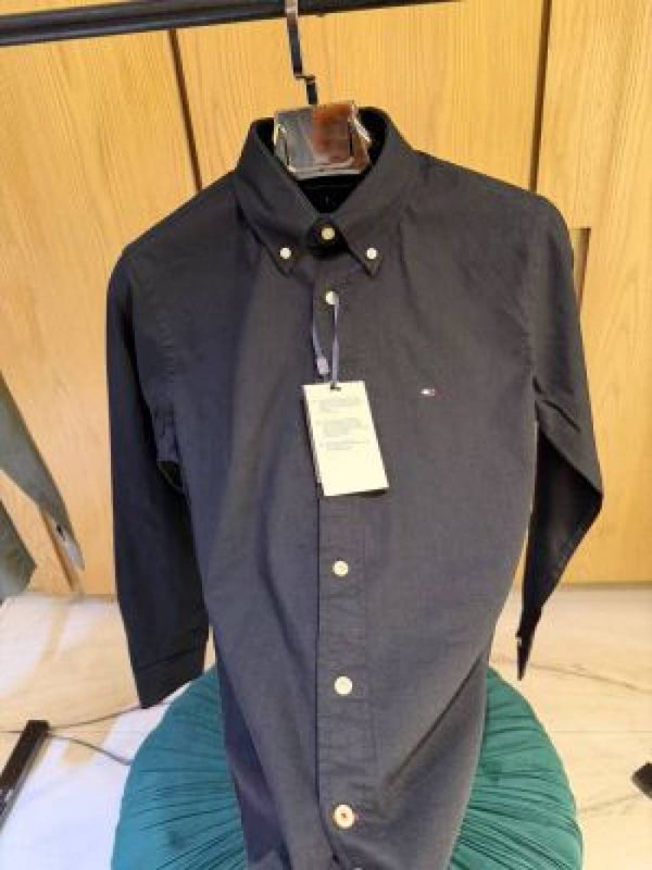 Tommy HILFIGER IMPORTED STORE ARTICLE SHIRT LINEN FABRIC