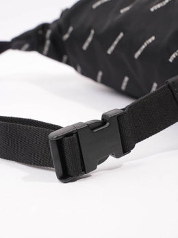 Balenciaga B28 Logo All Over Unisex Shoulder-Waist Bag With DustCover