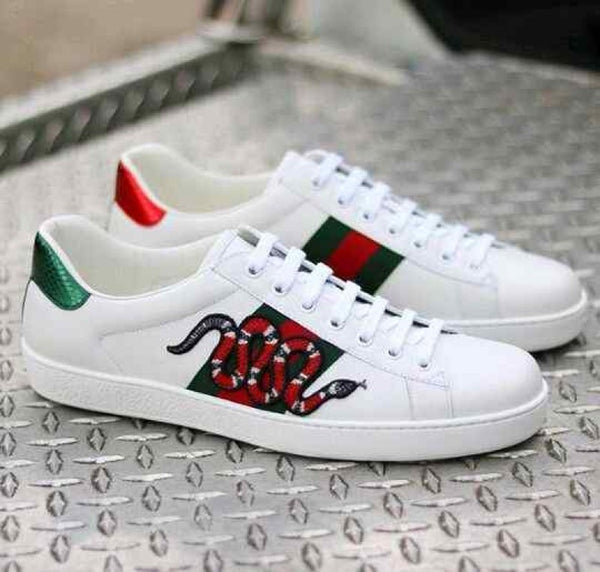 Gucci Aces Trainers Snake 6053