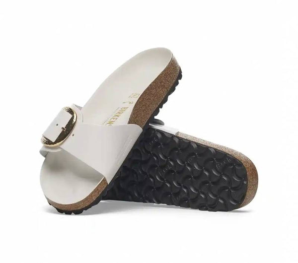 Birkenstock Madrid Big Buckle White Womens