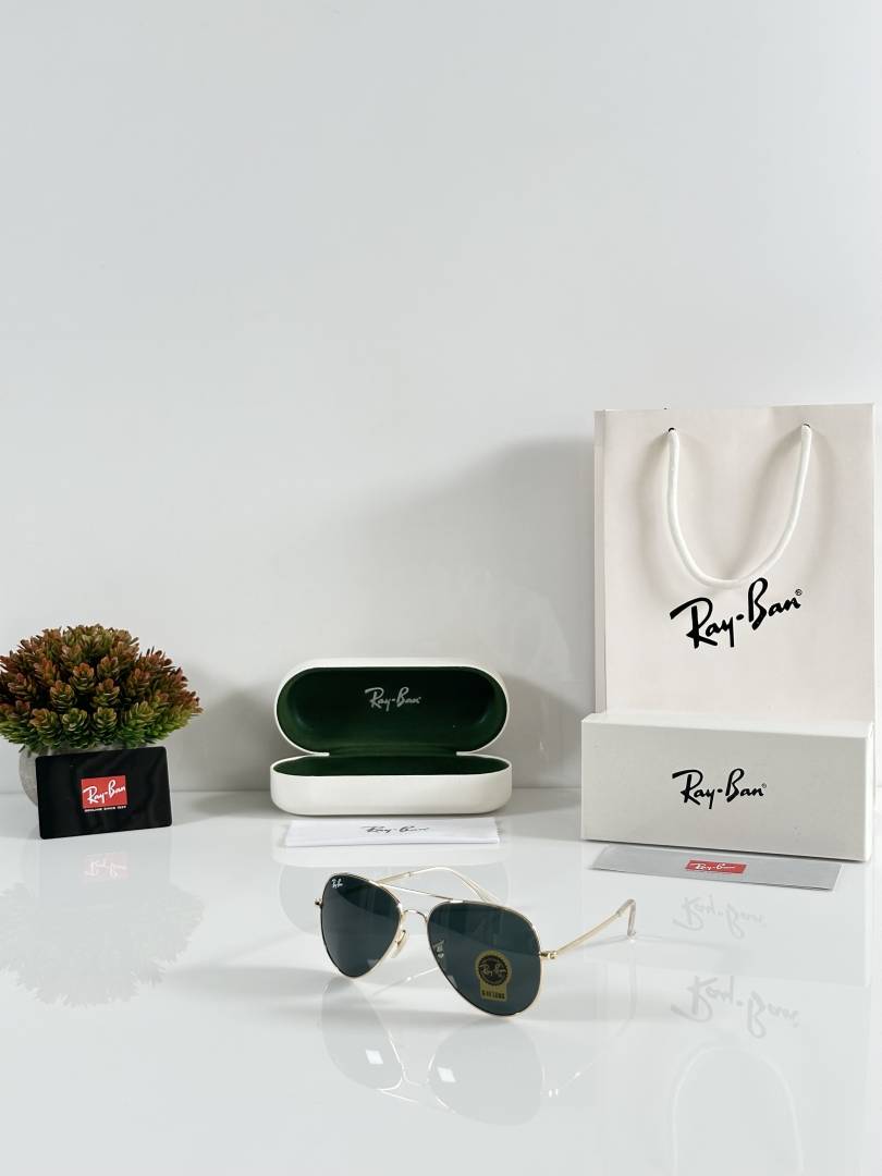 Rey ban Aviator 3026 Gold Black (GLASS)