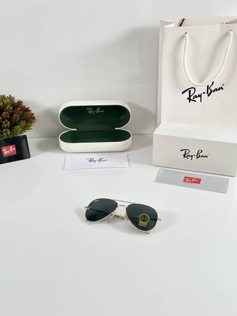 Rey ban Aviator 3026 Gold Black (GLASS)