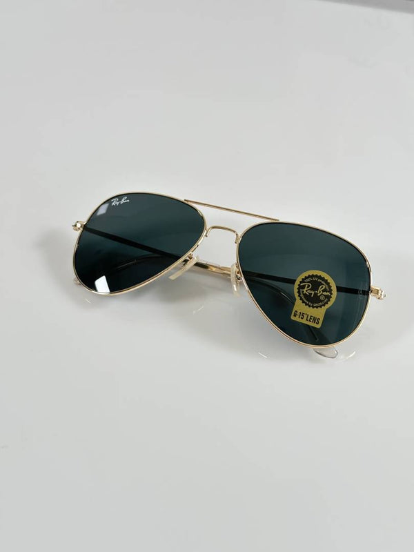 Rey ban Aviator 3026 Gold Black (GLASS)