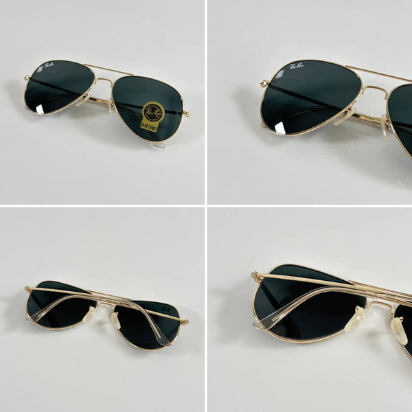 Rey ban Aviator 3026 Gold Black (GLASS)