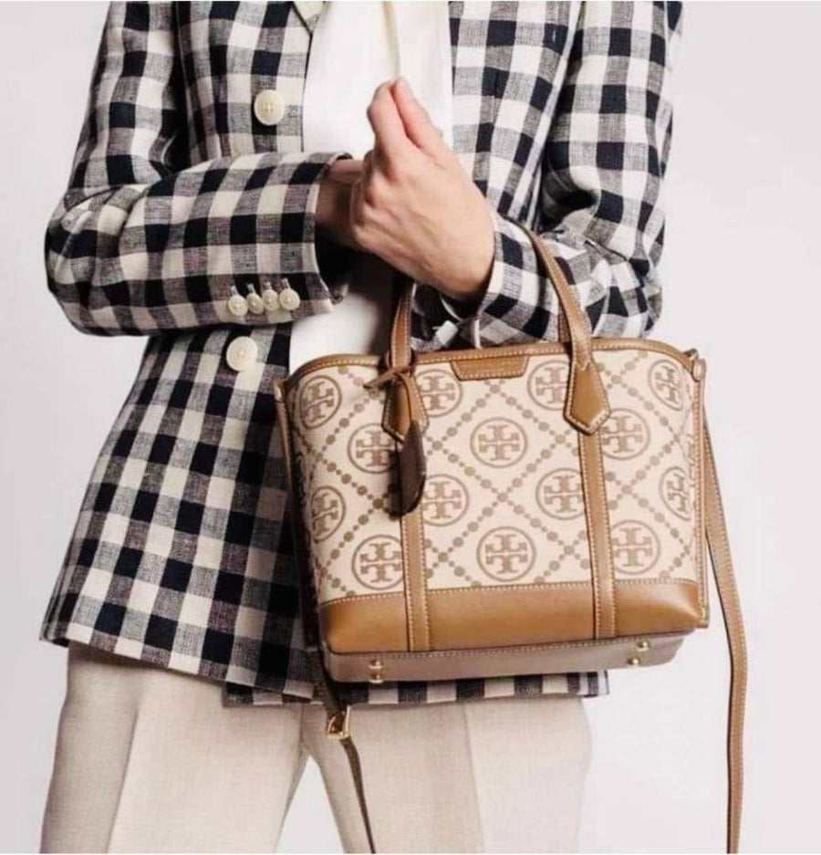 Tori Burch_Mini_Jacquard_Tote_With_OriginalDustCover