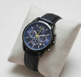 Armani Exchange Gunmetal Full.Black Blue Yellow.Needle