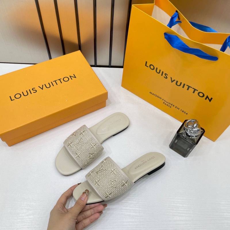 Louis Vuitton_Revival_Onsale_Flats_Mule_For_Women_With_Original_Box_And_Carry_Bag