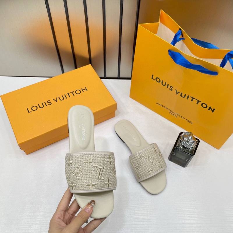 Louis Vuitton_Revival_Onsale_Flats_Mule_For_Women_With_Original_Box_And_Carry_Bag