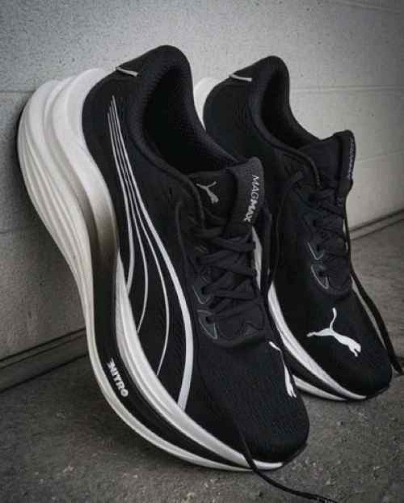 Puma Deviate Magmax Nitro Black White