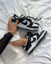 Nike sb dunk panda woman s leather quality