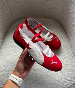 Puma Speedcat Ballet Suede Red White 2629