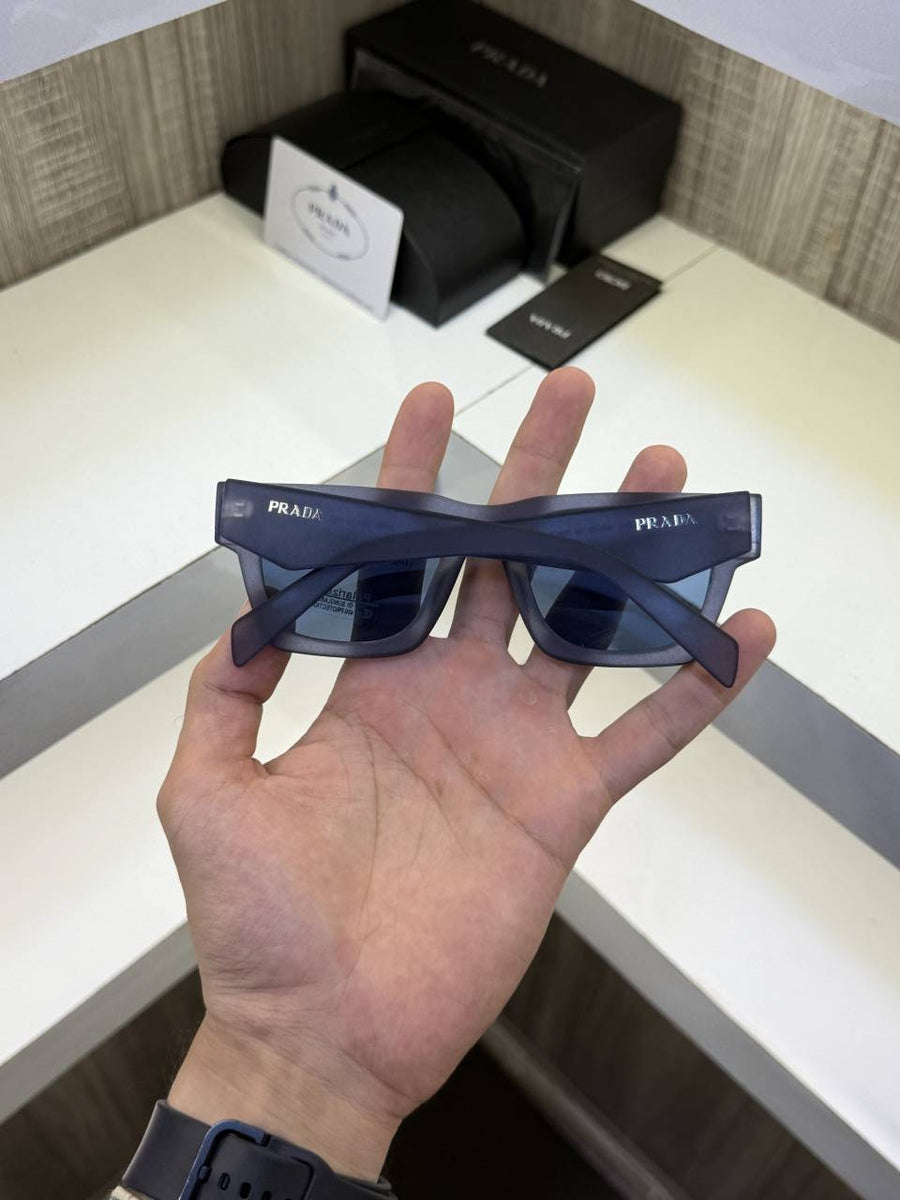 Prada 11 Sunglass (Matt Blue)