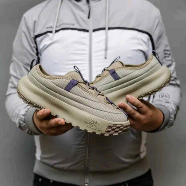 Thee North Face Mule Beige Purple 2645