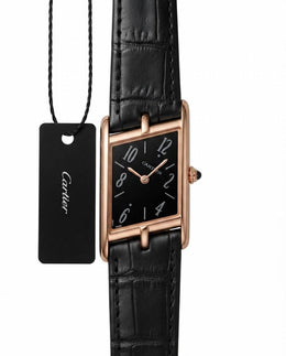 Cartier Tank Asymmetric Black Copper Dail