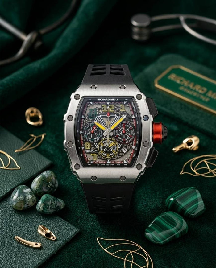 Richard Mille RM 50-03 Tourbillon Black-Silver style idea