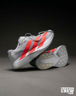 Adidas Adizero Evo Sl red Grey Iron Metallic 216