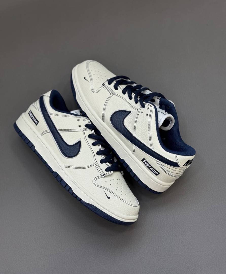 Supreme X Nikkee Sb Dunk Low Navy