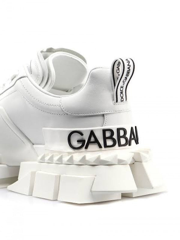 Dolce GABANA DEBUTS BOLD NEW SUPER KING SNEAKER White