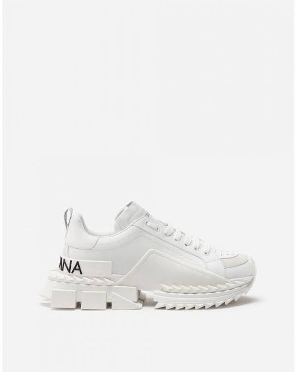 Dolce GABANA DEBUTS BOLD NEW SUPER KING SNEAKER White