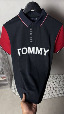 Tommy NYC 1985 Signature Polo T-Shirt With OG Packaging 1318