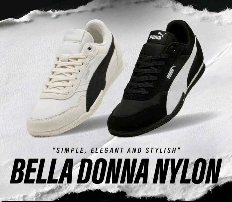 Puma Bella Donna Nylon Black White
