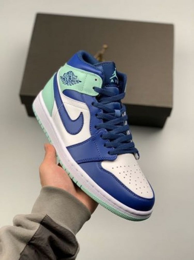 Nike Air Jordan 1 Mid Mystic Mint Navy FIX