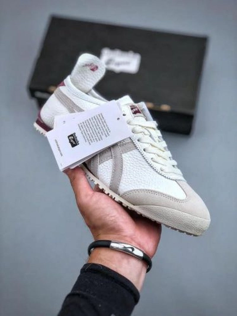 Onitsuka Tigar Mexico 66 White Grey Berry