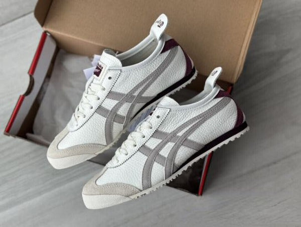 Onitsuka Tigar Mexico 66 White Grey Berry