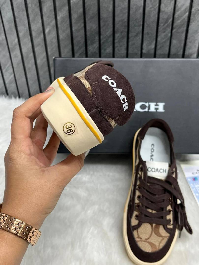 Coach_Fix_Price_CitySole_Sneaker_Beige_Canvas_For_Women_With_OriginalBox