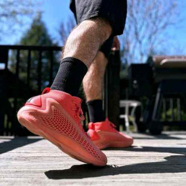 Adidas Anthony Edwards 1 Coral Georgia Red Clay 1085