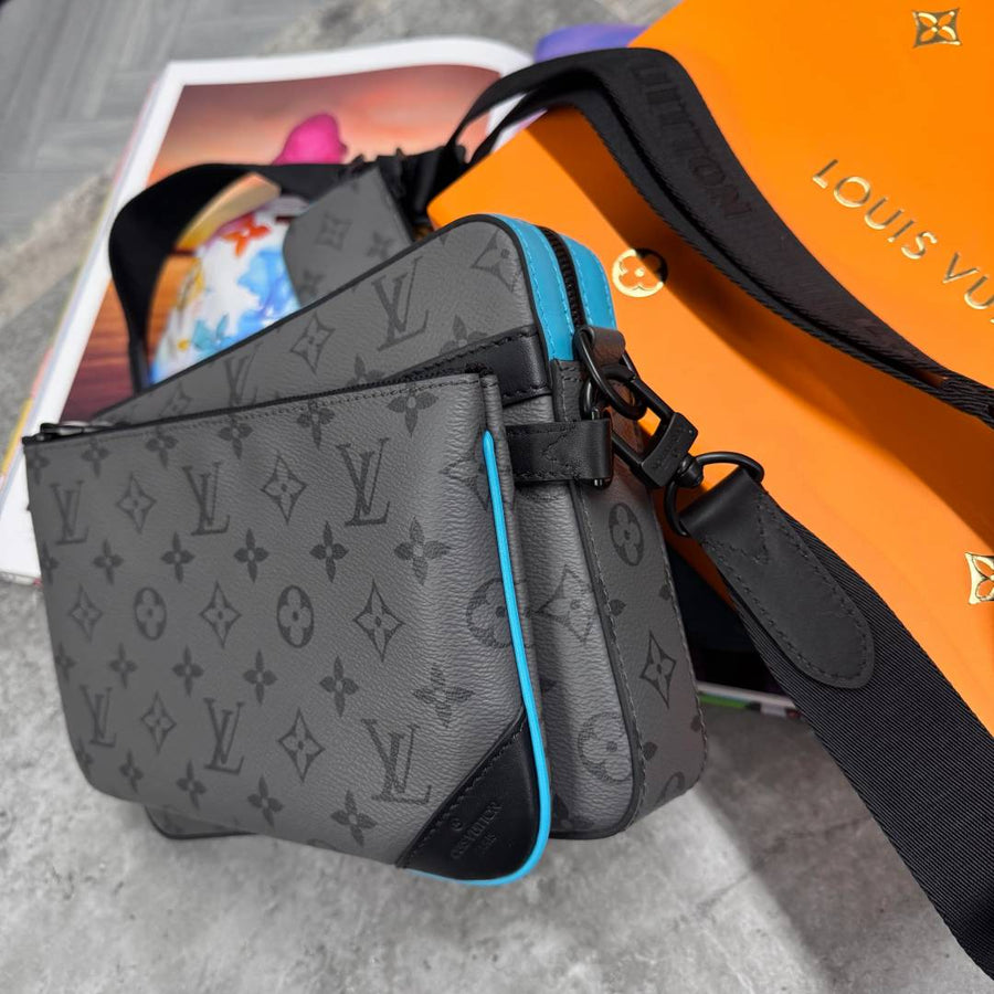 Louis Vuitton_LV M69443 Virgil Abloh Trio Messenger Multi Crossbody Bag With OG Box & Dust Bag (Blue - 993)