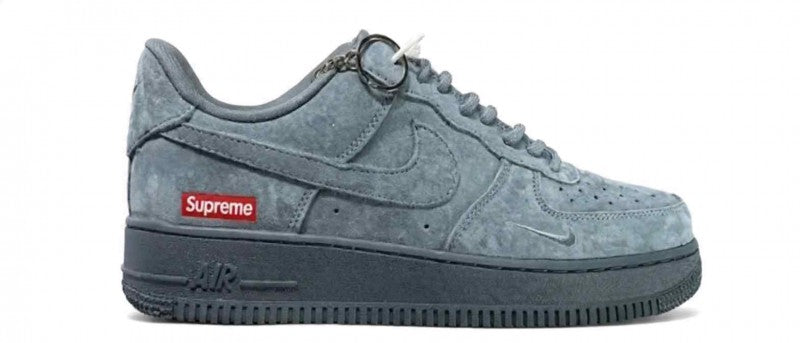 Nike x Supreme Airforce 1 Low Grey Suede