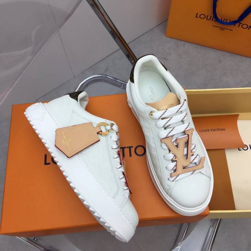 Louis Vuitton_Time_Out_Sneaker_For_Women_With_Original_Box_And_Carry_Bag