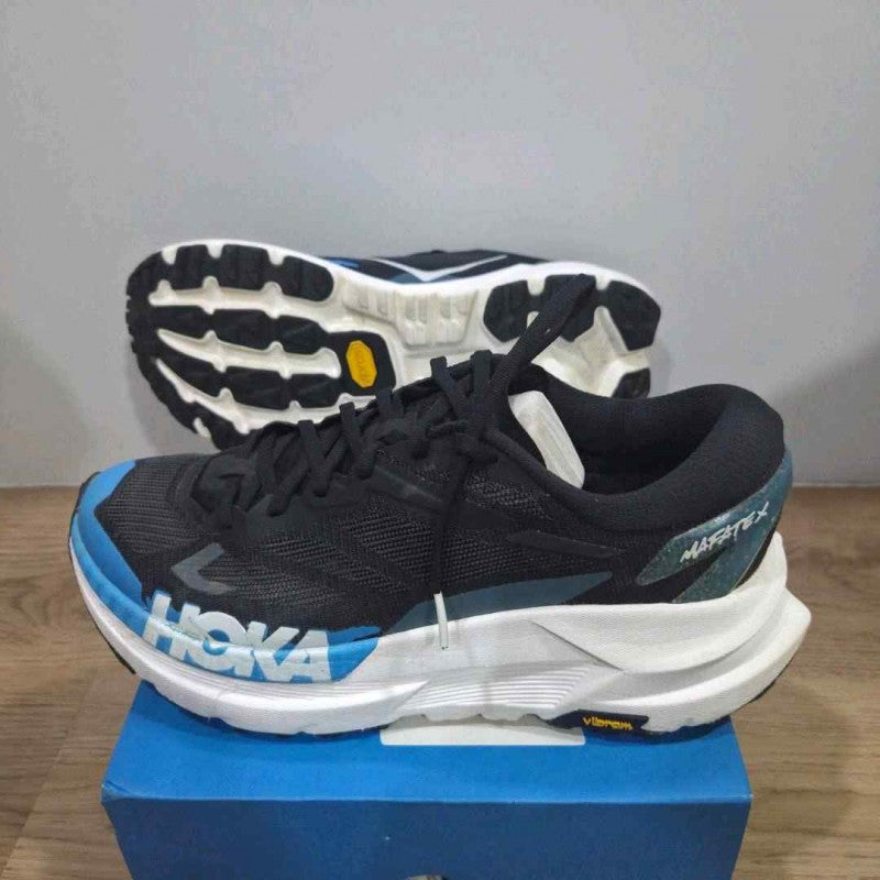 Hoka Mafate X Trail Runners Black Skyward Blue