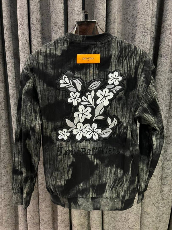 Louis Vuitton IMPORTED SWEATSHIRT STORE ARTICLE WHITE AND GREY