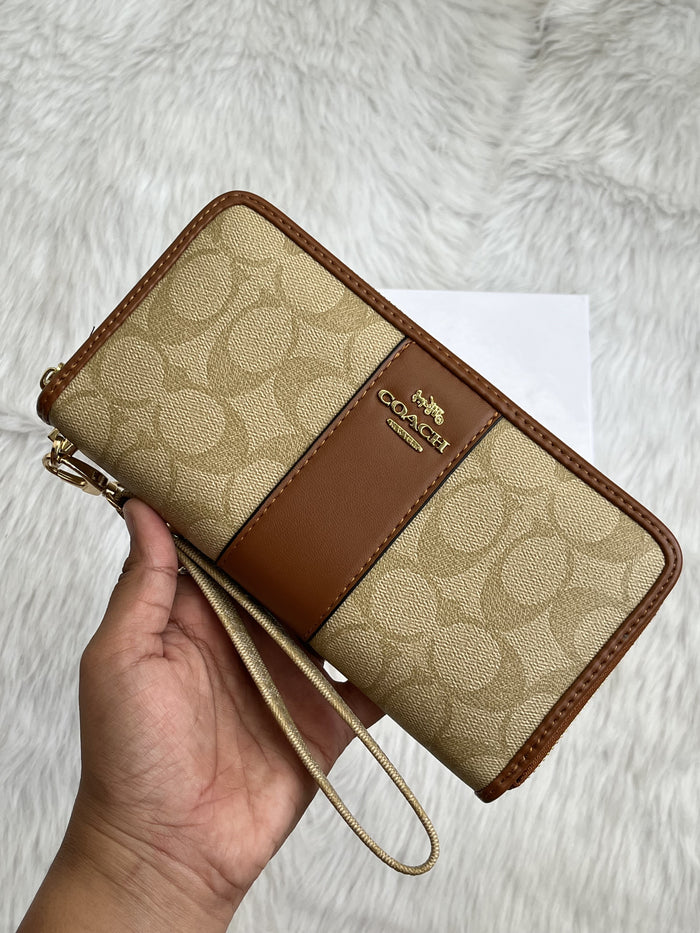 Coach_82_Earth_Yellow_Zippy_Wallet_With_Original_Box style idea
