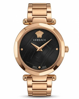 Versace heritage rose gold black dail
