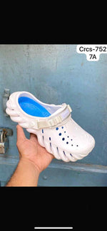 Crocs Echo Clogs (White Blue)