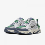 Nike m2k tekno platinum tint sail lucid green