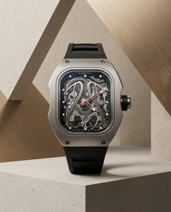 Richard Mille RM-027 Skeleton Black-Silver