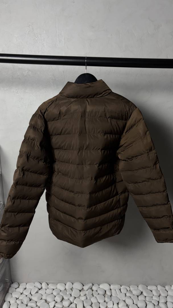 Ralph_ lauren RL Quilted Puffer Jacket Dark Brown 1016