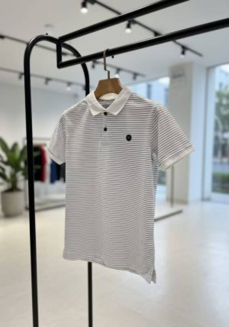 RAMZAN SPECIAL SALEB FERRAGAMO IMPORTED POLO T-SHIRT WHITE