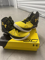 Under Armor Curry 2 Black Taxi Yellow