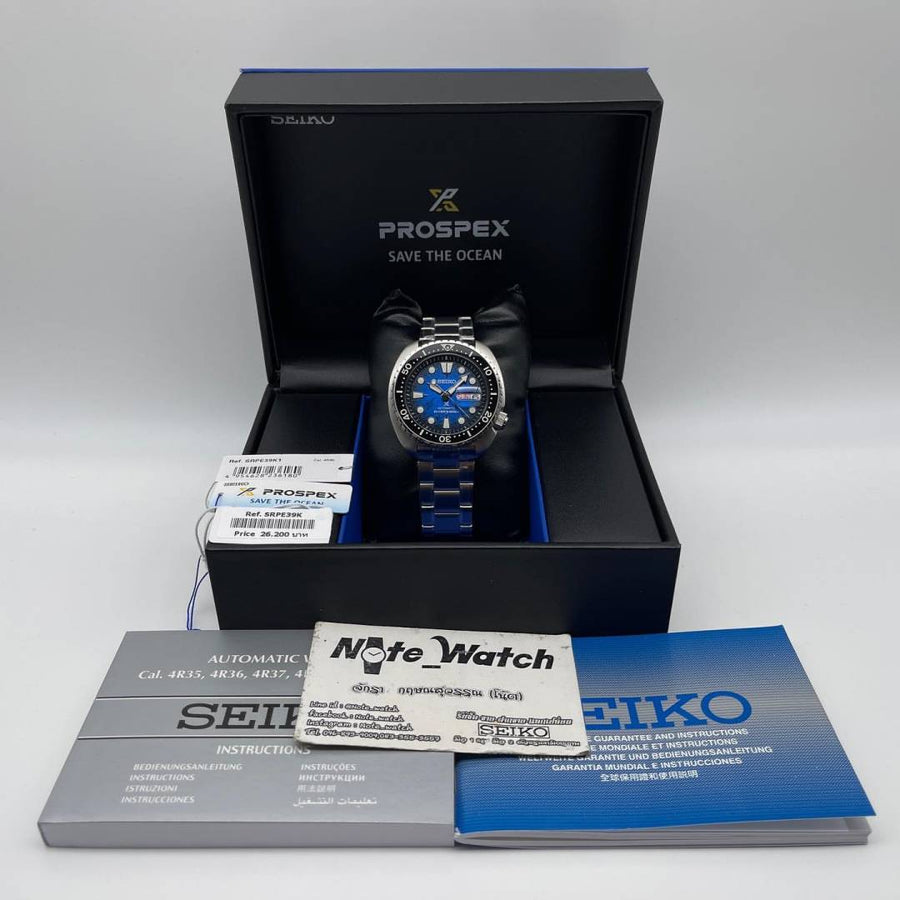 Seiko Padi Srp789 Turtle Pepsi Semi-ETA