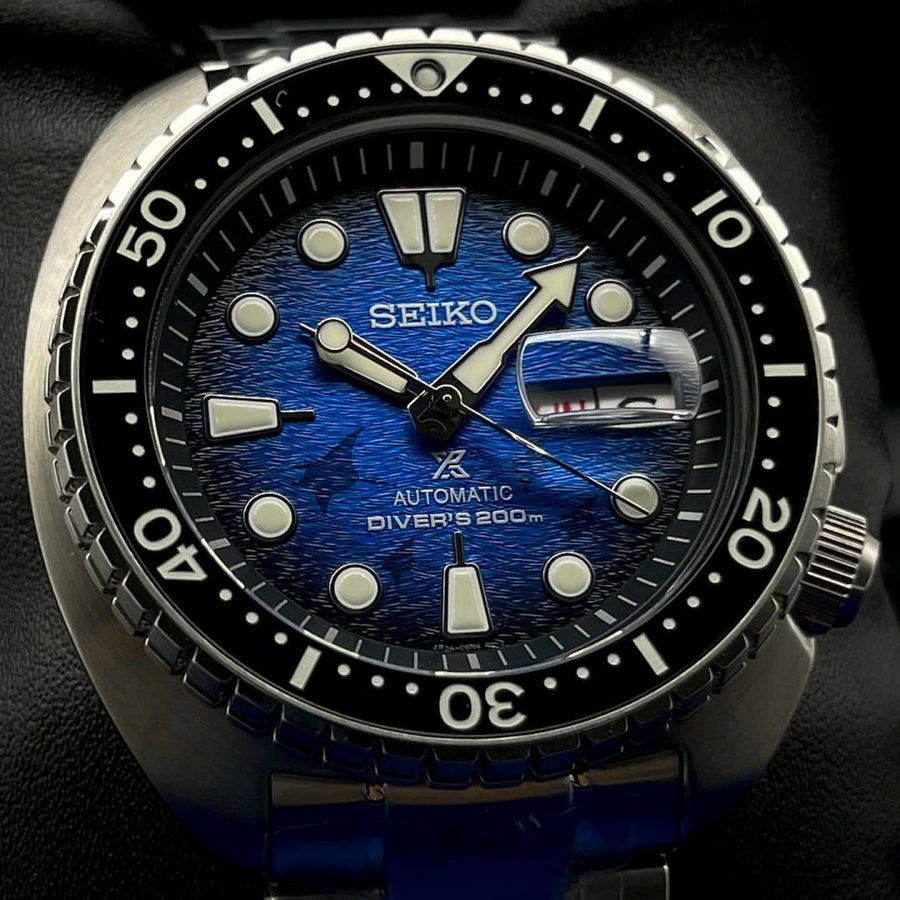 Seiko Padi Srp789 Turtle Pepsi Semi-ETA
