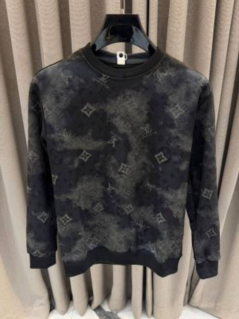 LV_imported sweatshirt Gray Black