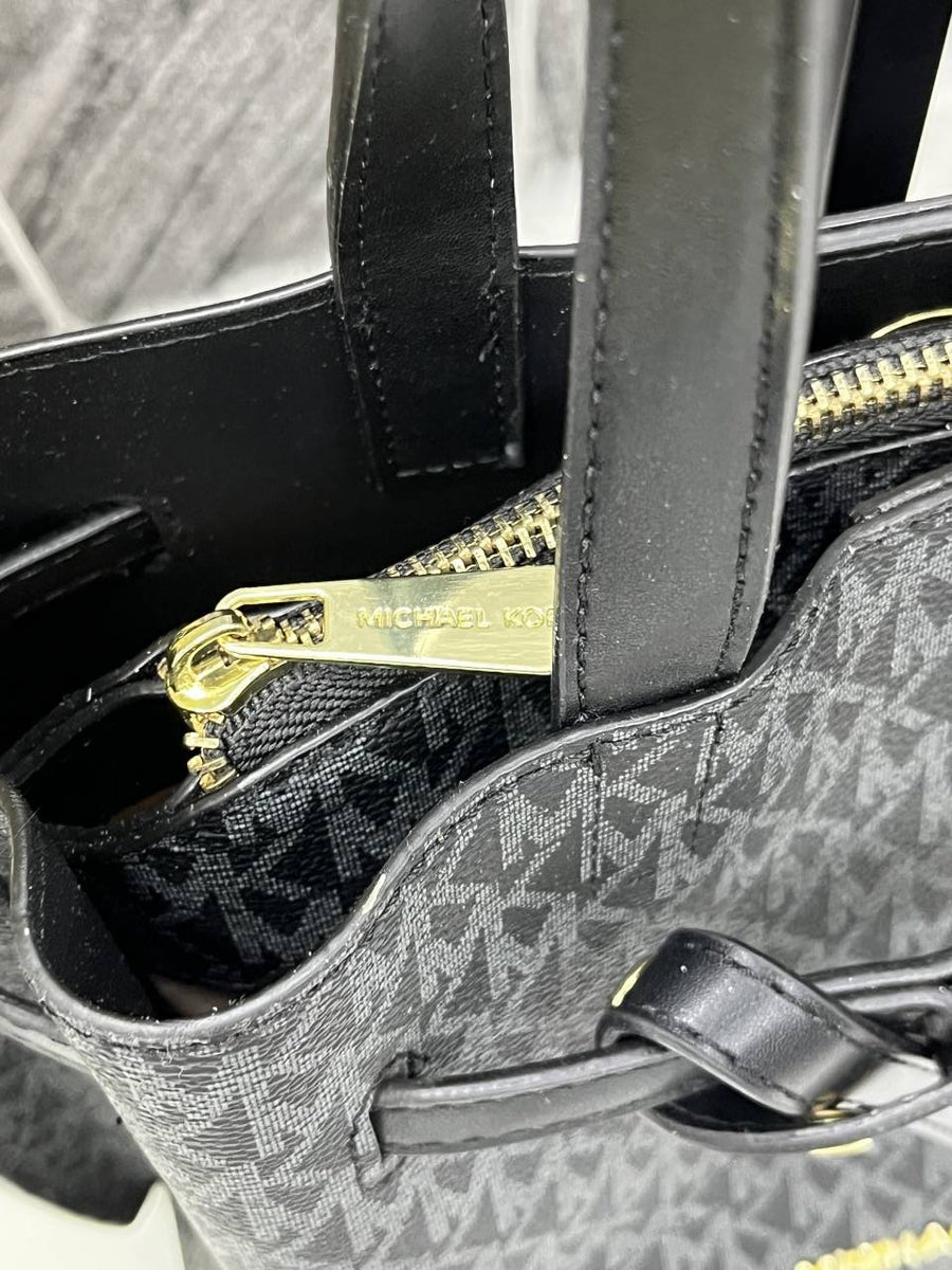 Michael_Kors_Emilia_Black_Mono_Handbag_Medium_With_OriginalBox_Premium